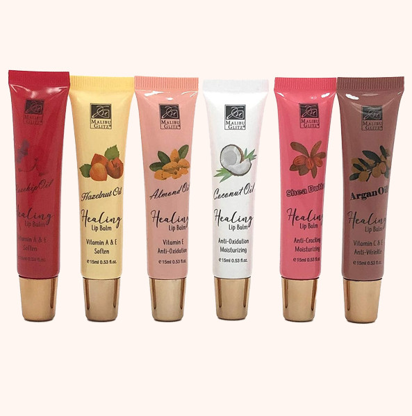 بالم لب آبرسان Malibu Glitz Healing Lip اصل