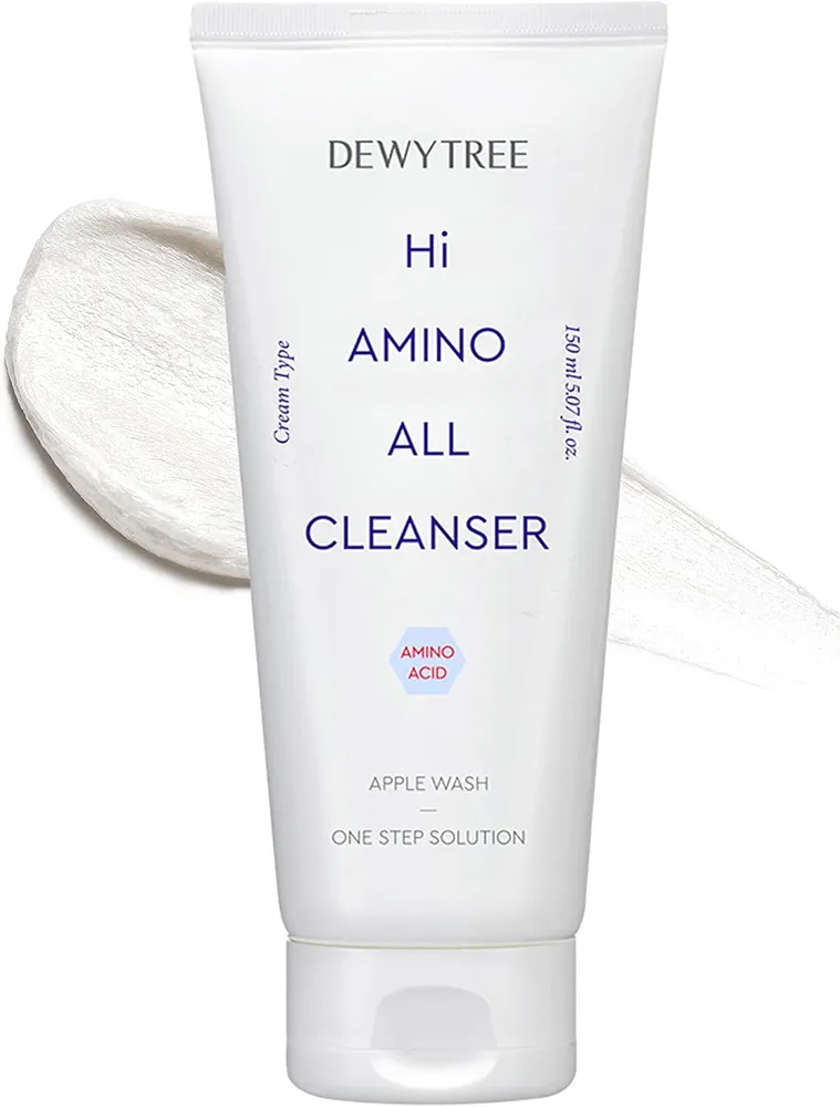 شوینده ملایم و هایپوآلرژنیک صورت Dewytree مدل Hi Amino (نوع کرمی)
