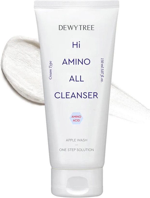 شوینده ملایم و هایپوآلرژنیک صورت Dewytree مدل Hi Amino (نوع کرمی)