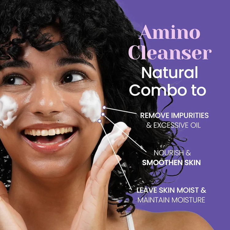 شوینده ملایم و هایپوآلرژنیک صورت Dewytree مدل Hi Amino (نوع کرمی)